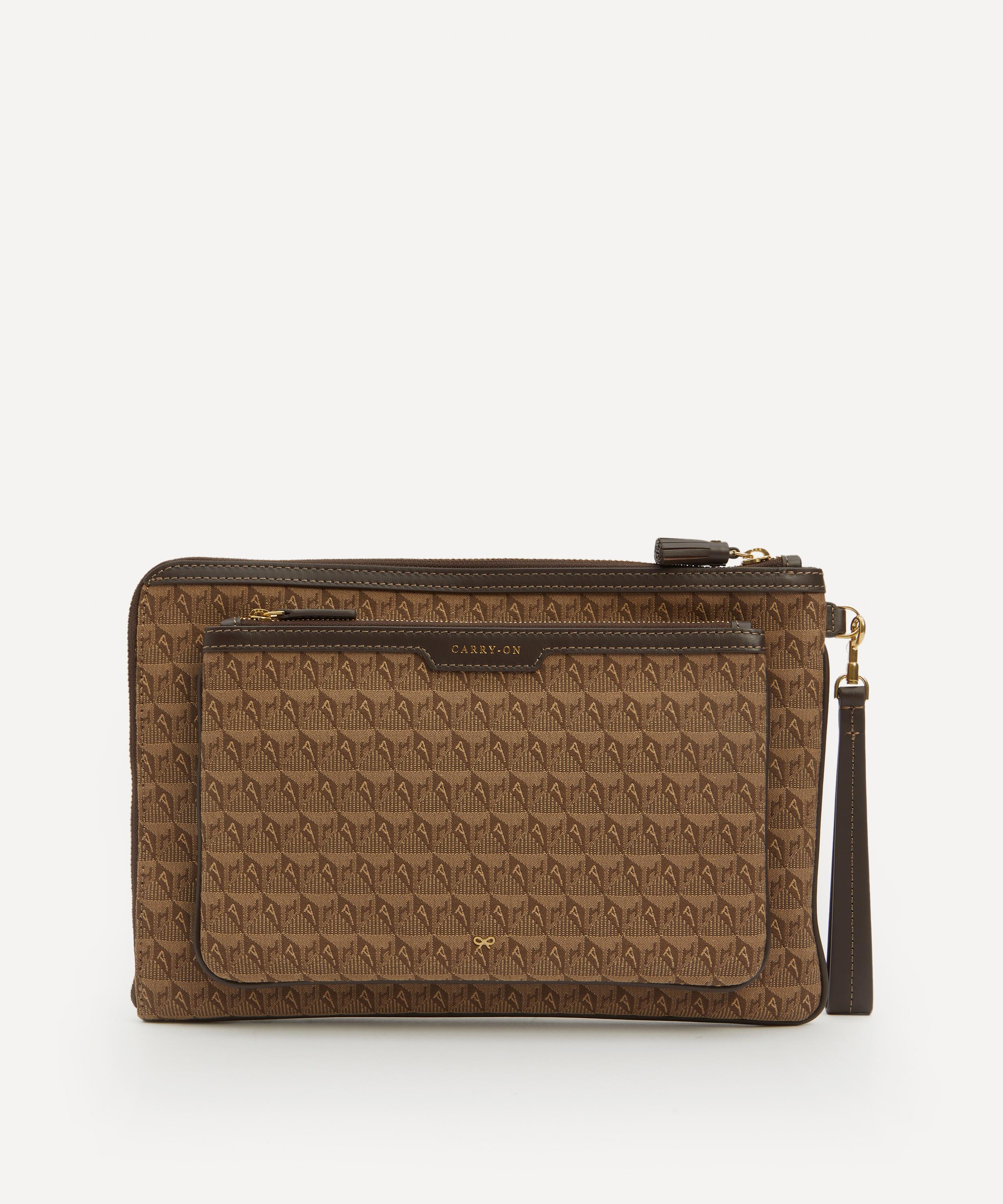 Anya Hindmarch - Journey Essentials Jacquard Pochette Bag image number 2