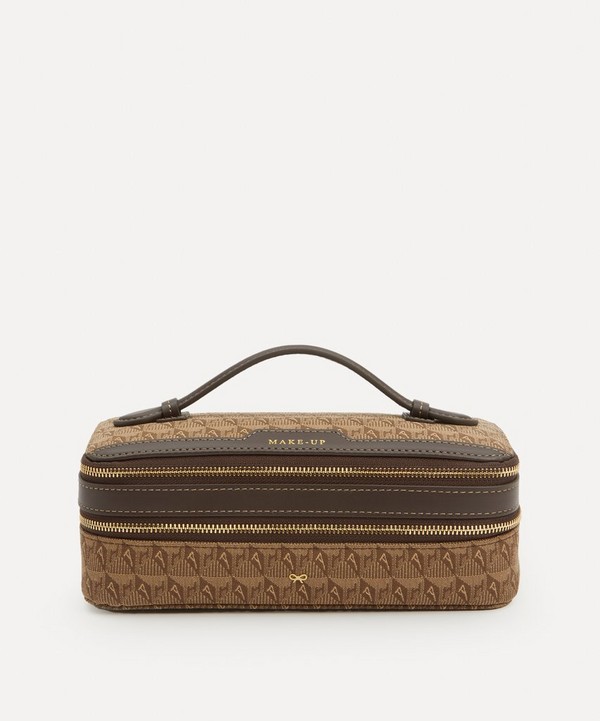 Anya Hindmarch - Jacquard Make-up Pouch Bag image number null