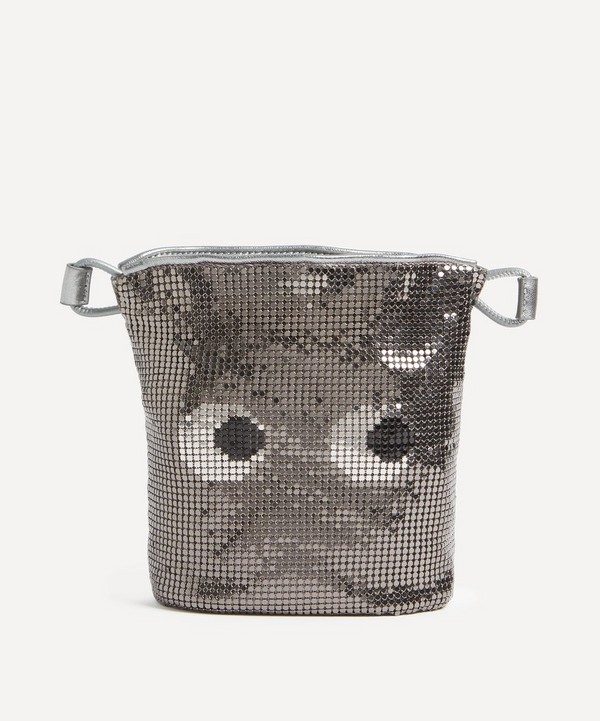 Anya Hindmarch - Eyes Mesh Drawstring Pouch Bag image number null