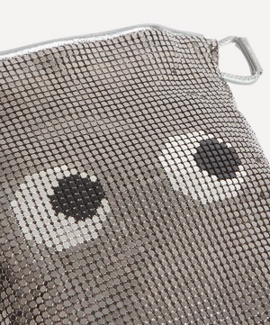 Anya Hindmarch - Eyes Mesh Drawstring Pouch Bag image number 3