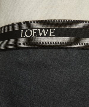 Loewe - Asymmetric Wool Skirt image number 3