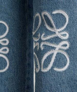 Loewe - Anagram Cropped Denim Jeans image number 4
