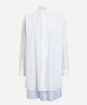 Loewe - Double Layer Cotton and Silk Shirtdress image number 0