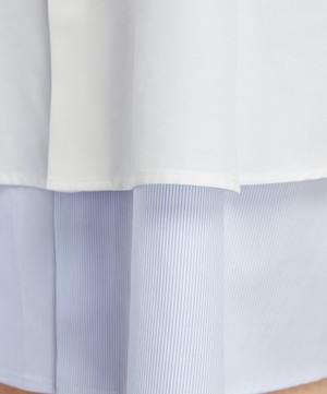 Loewe - Double Layer Cotton and Silk Shirtdress image number 4