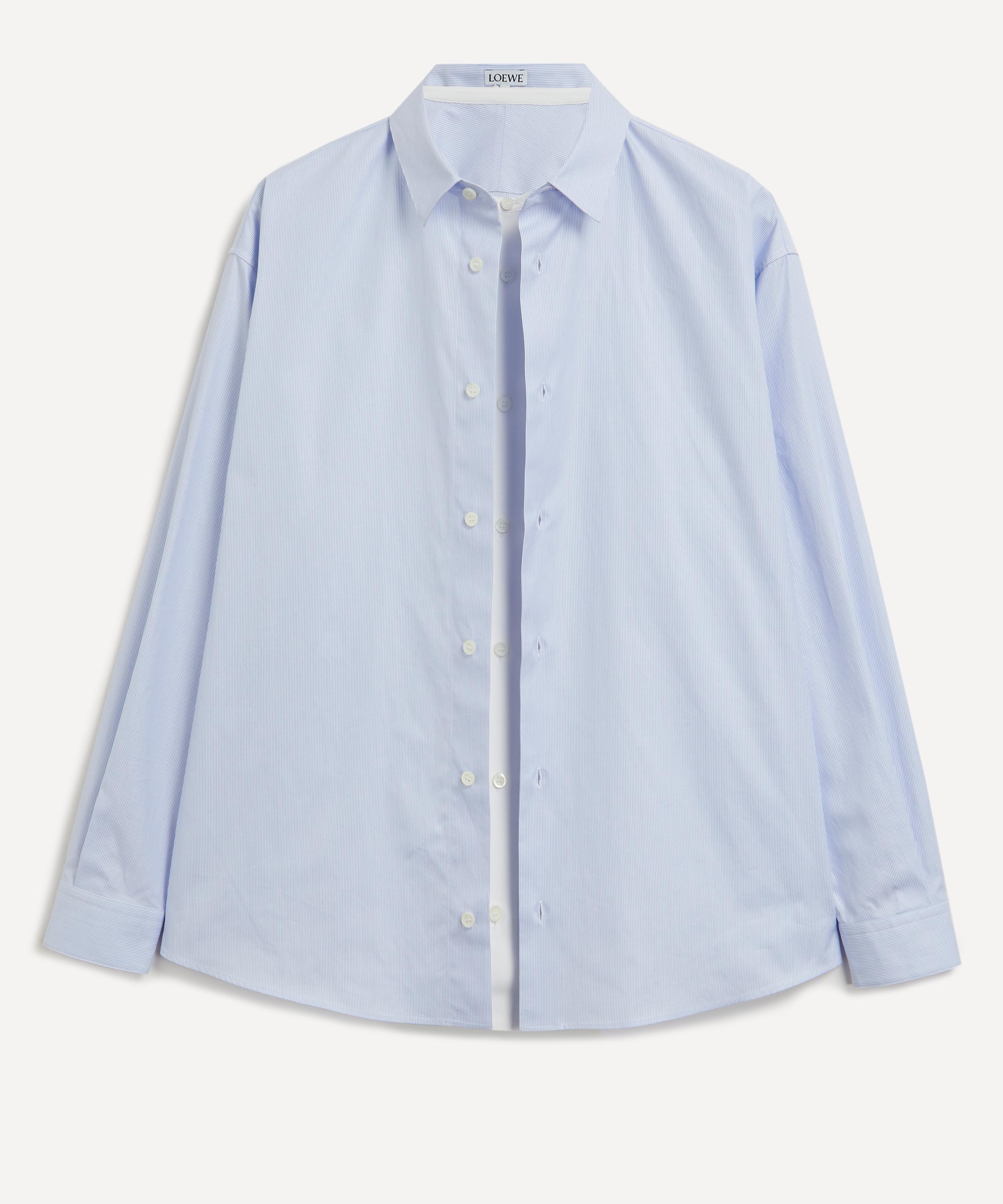 Loewe - Double Layer Silk Cotton and Silk Shirt image number 0