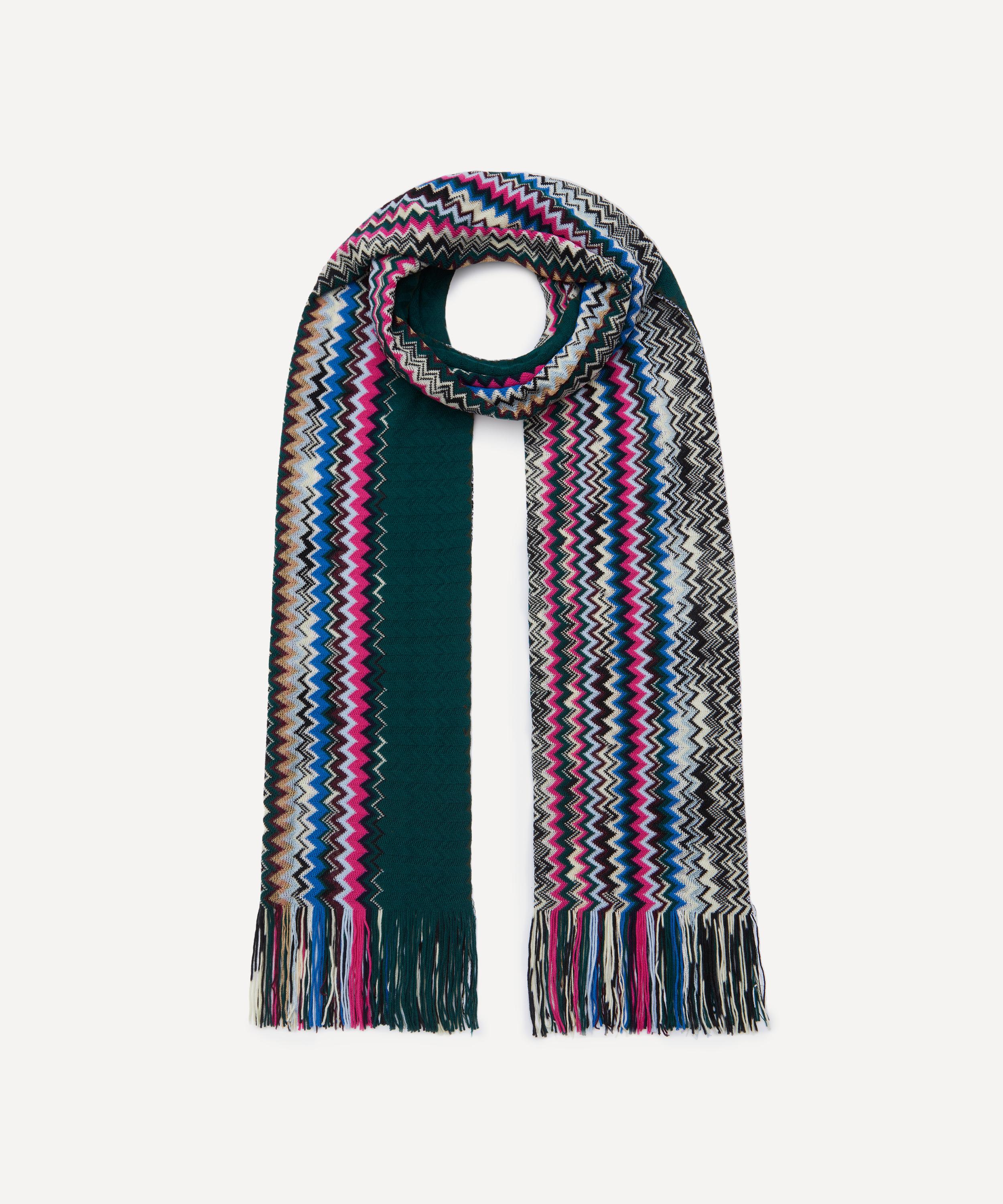 Missoni zig discount zag fringe scarf