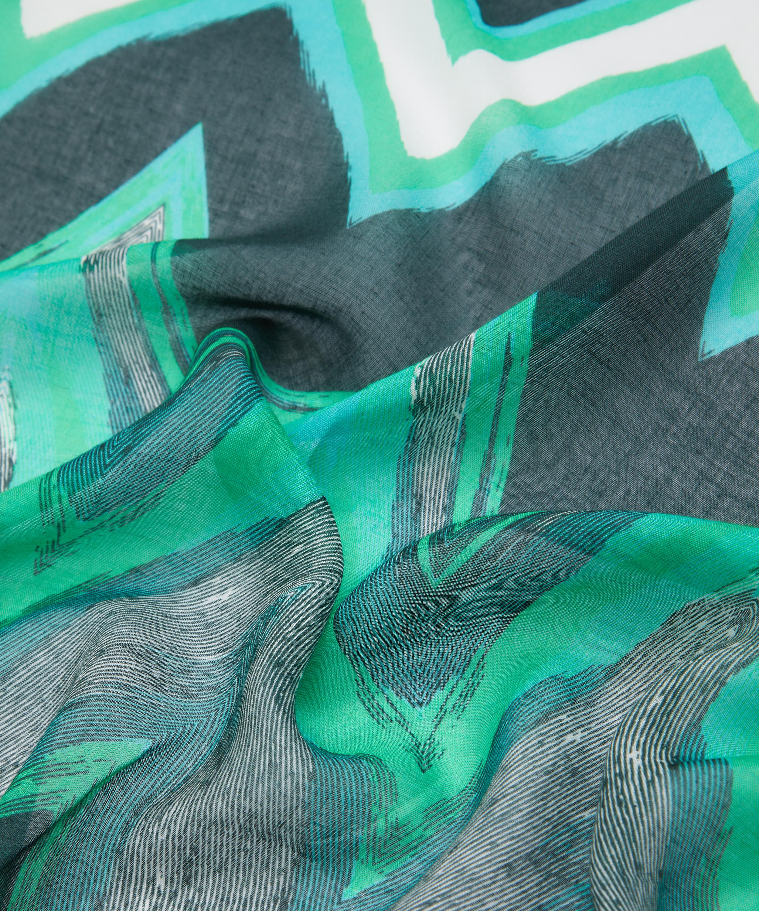 Missoni - Zig Zag Tonal Silk Blend Shawl image number 3