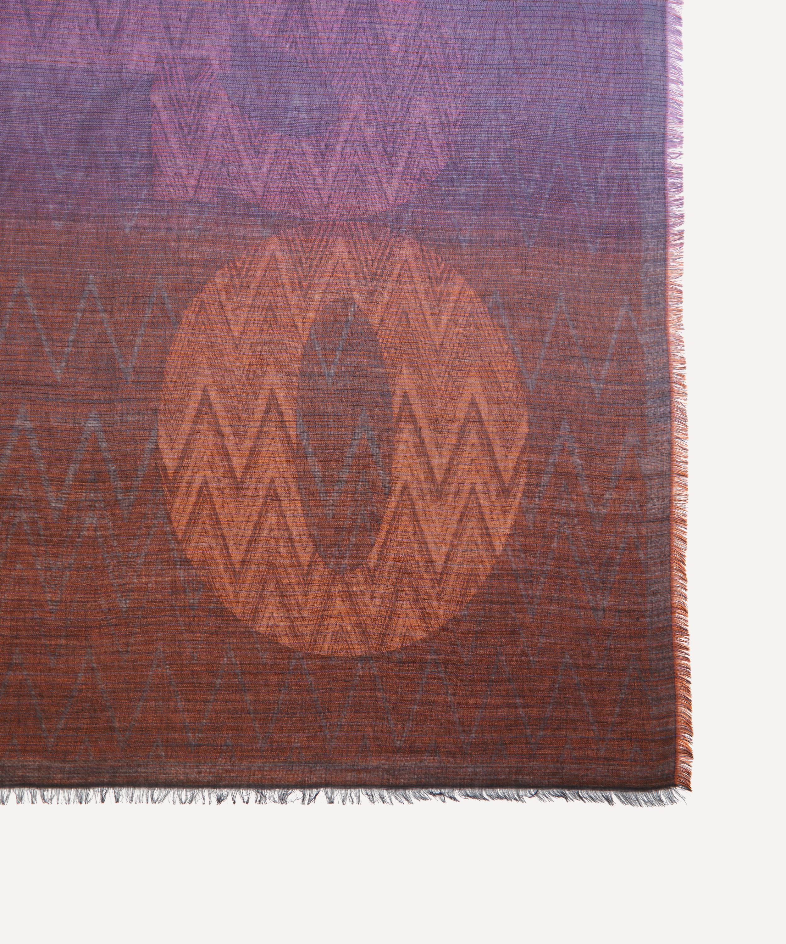 Missoni - Zig Zag Wool Blend Shawl image number 2