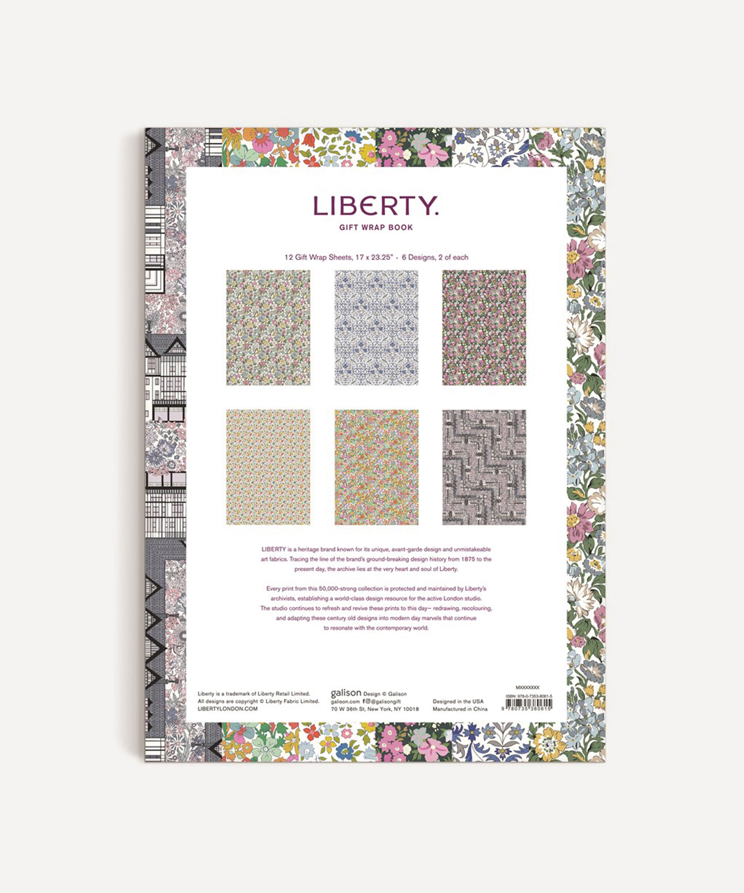 GALISON Liberty Gift Wrap Book