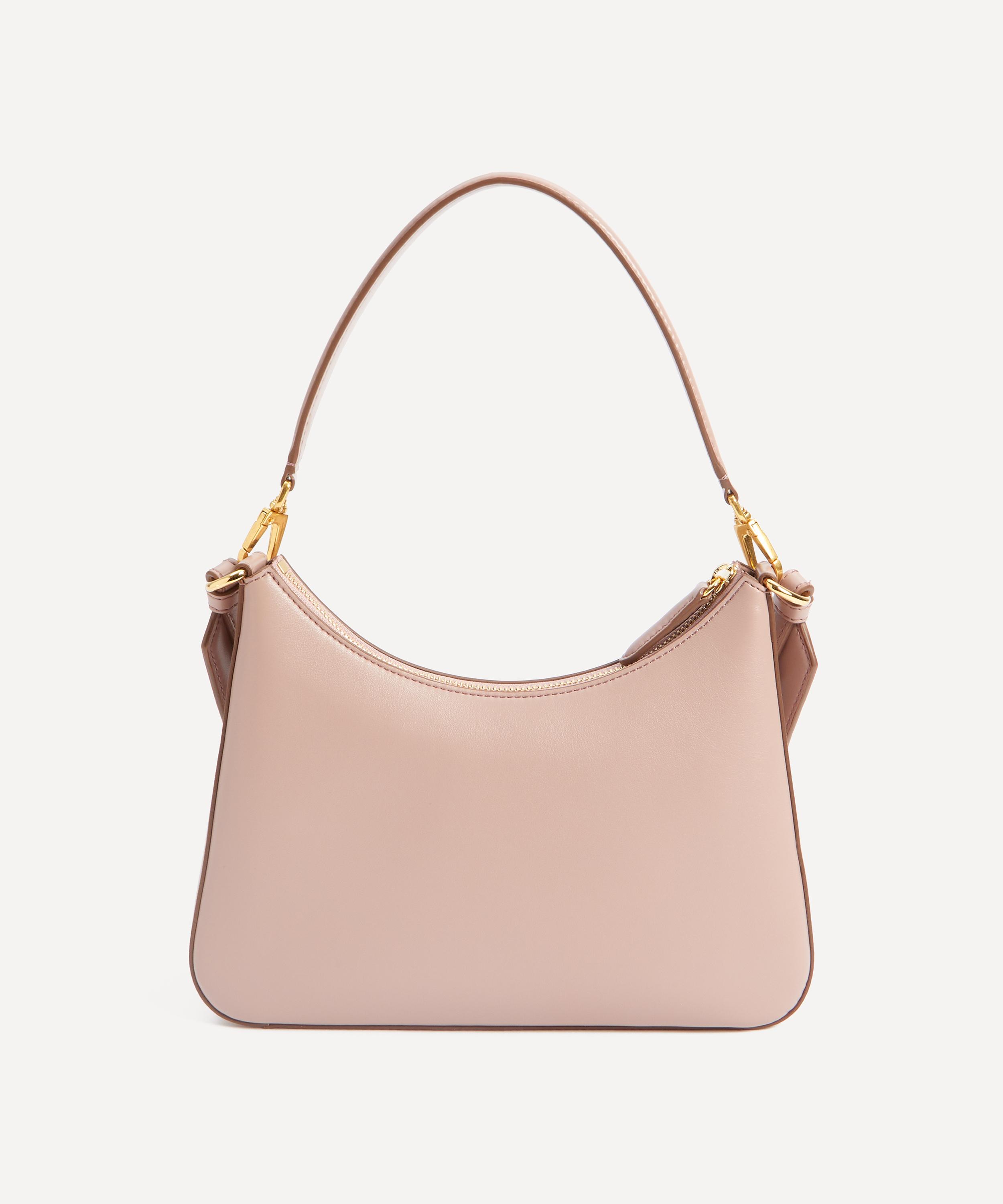 Stella McCartney - Stella Logo Mini Faux Leather Hobo Bag image number 3