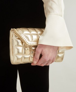 Stella McCartney - Falabella Wallet Quilted Crossbody Bag image number 6