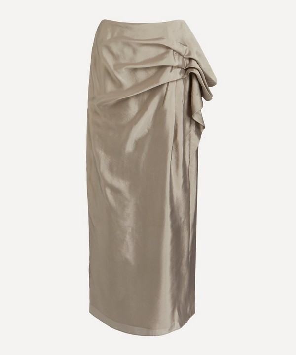 Aje - Immersion Silk Maxi-Skirt image number null
