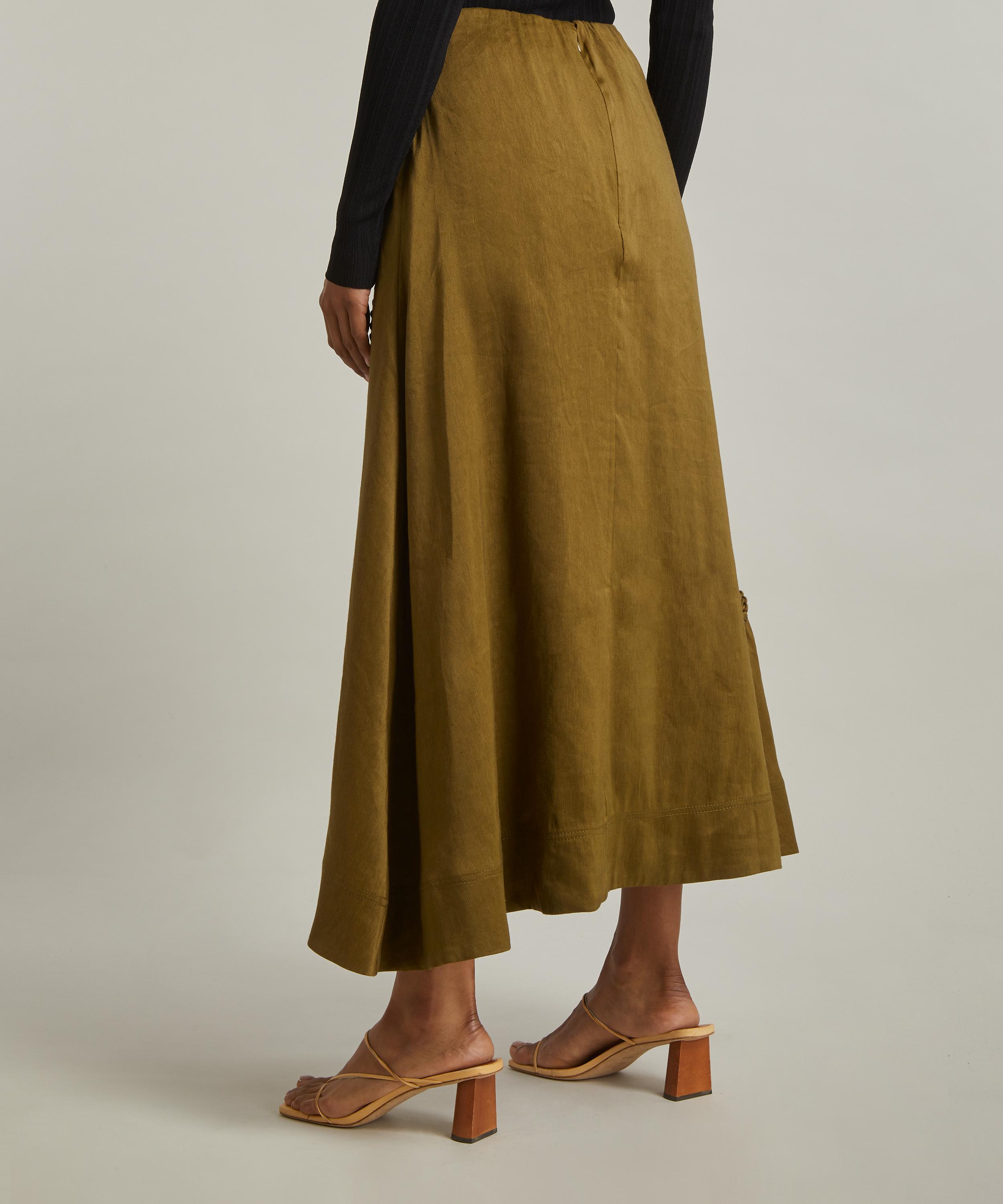 Aje - Arbour Whipstitch Midi Skirt image number 2
