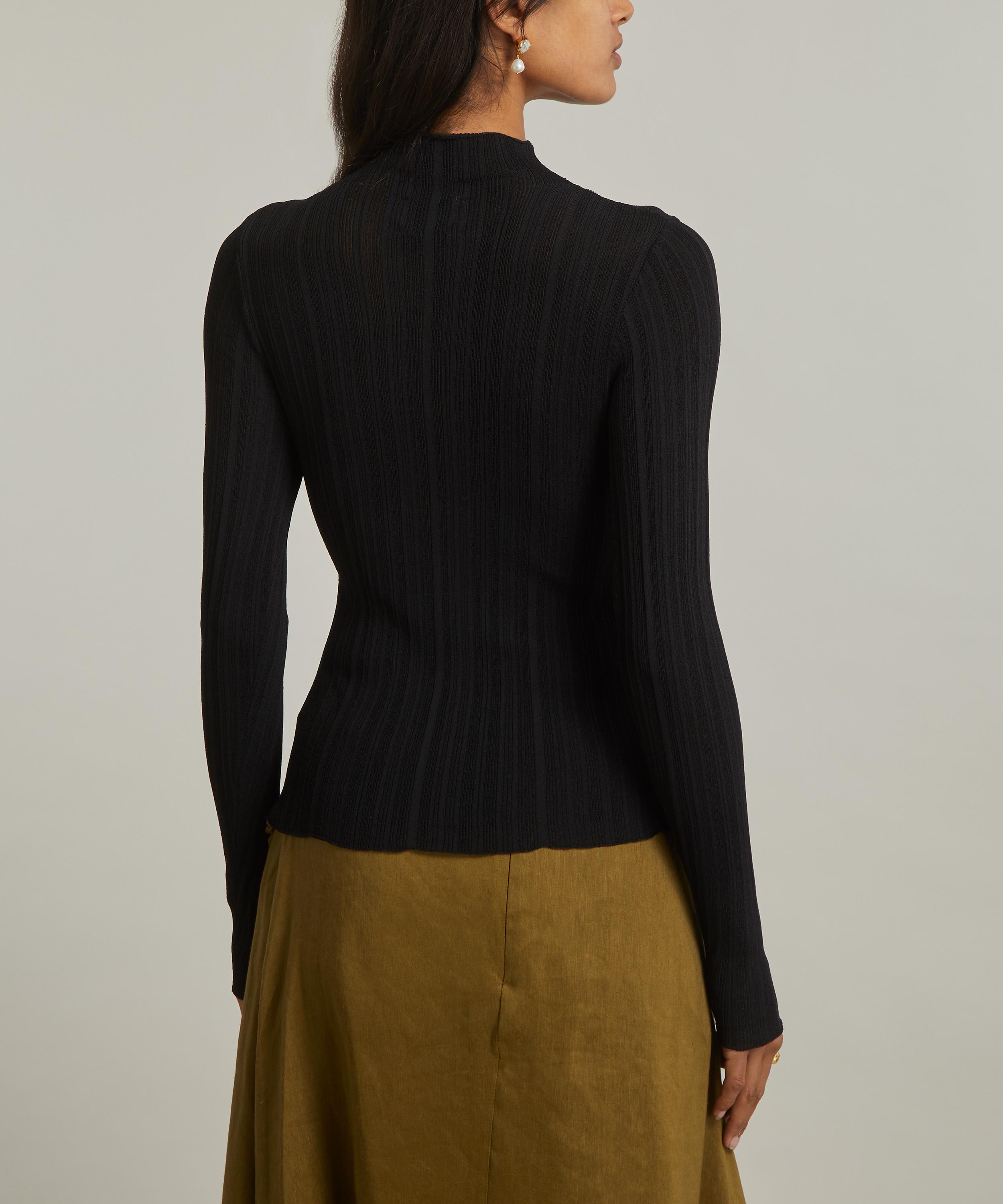 Aje - Wave Hardware Rib Knit Top image number 3