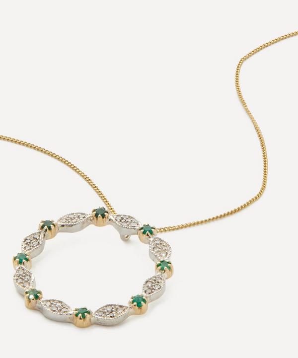 Pascale Monvoisin - 14ct Gold Ava N°2 Emerald Chain Necklace