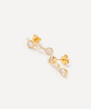 Anissa Kermiche - Gold-Plated Vermeil Silver Jolie Chose Drop Earrings image number 1