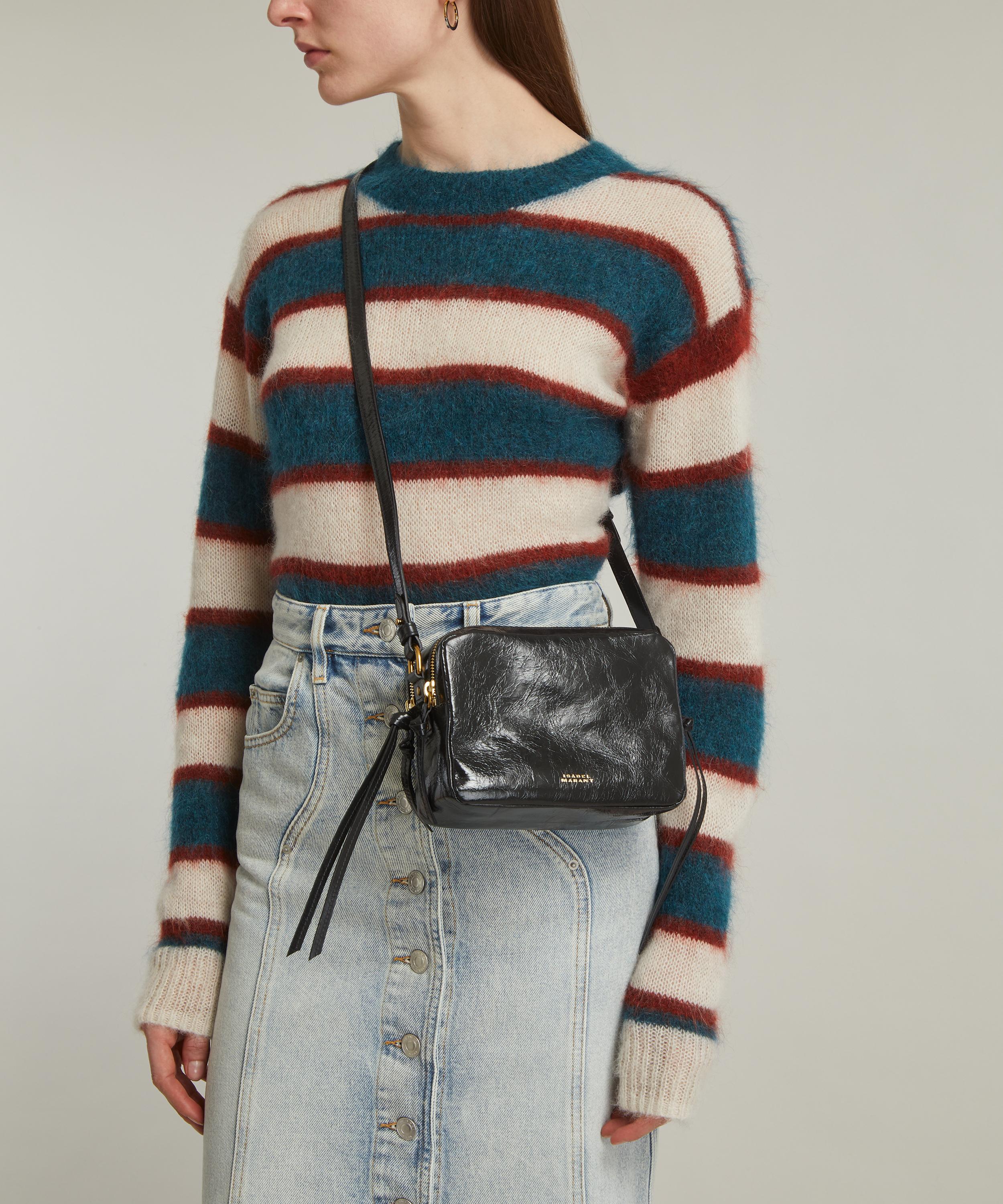 Isabel Marant Wardy Leather Camera Crossbody Bag Liberty