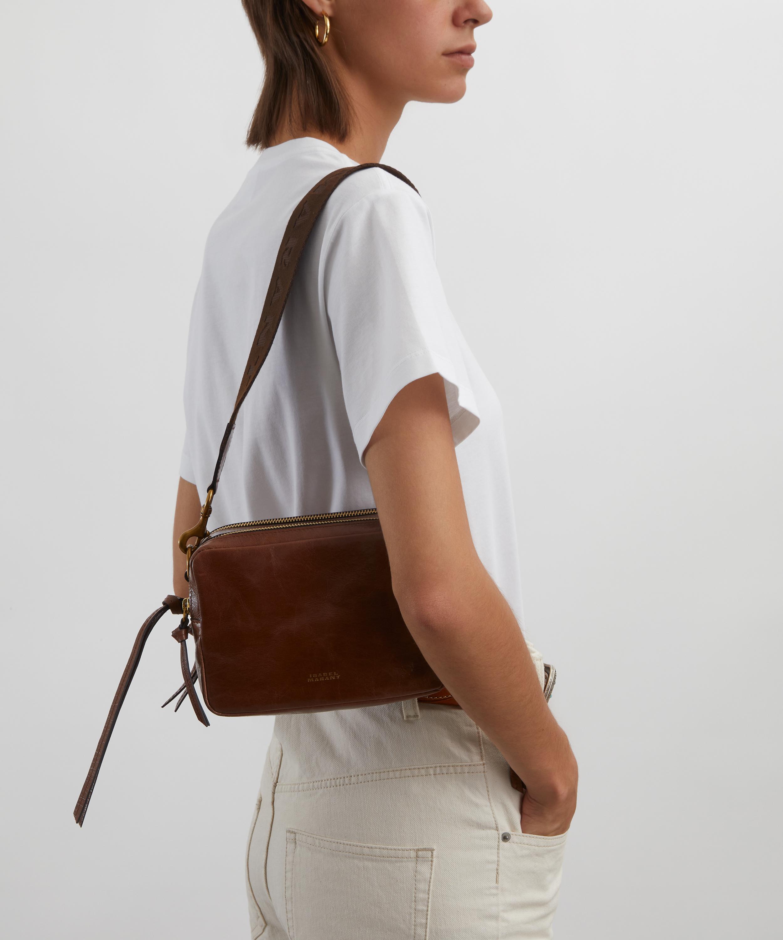 Isabel Marant - Wardy Leather Camera Crossbody Bag image number 0
