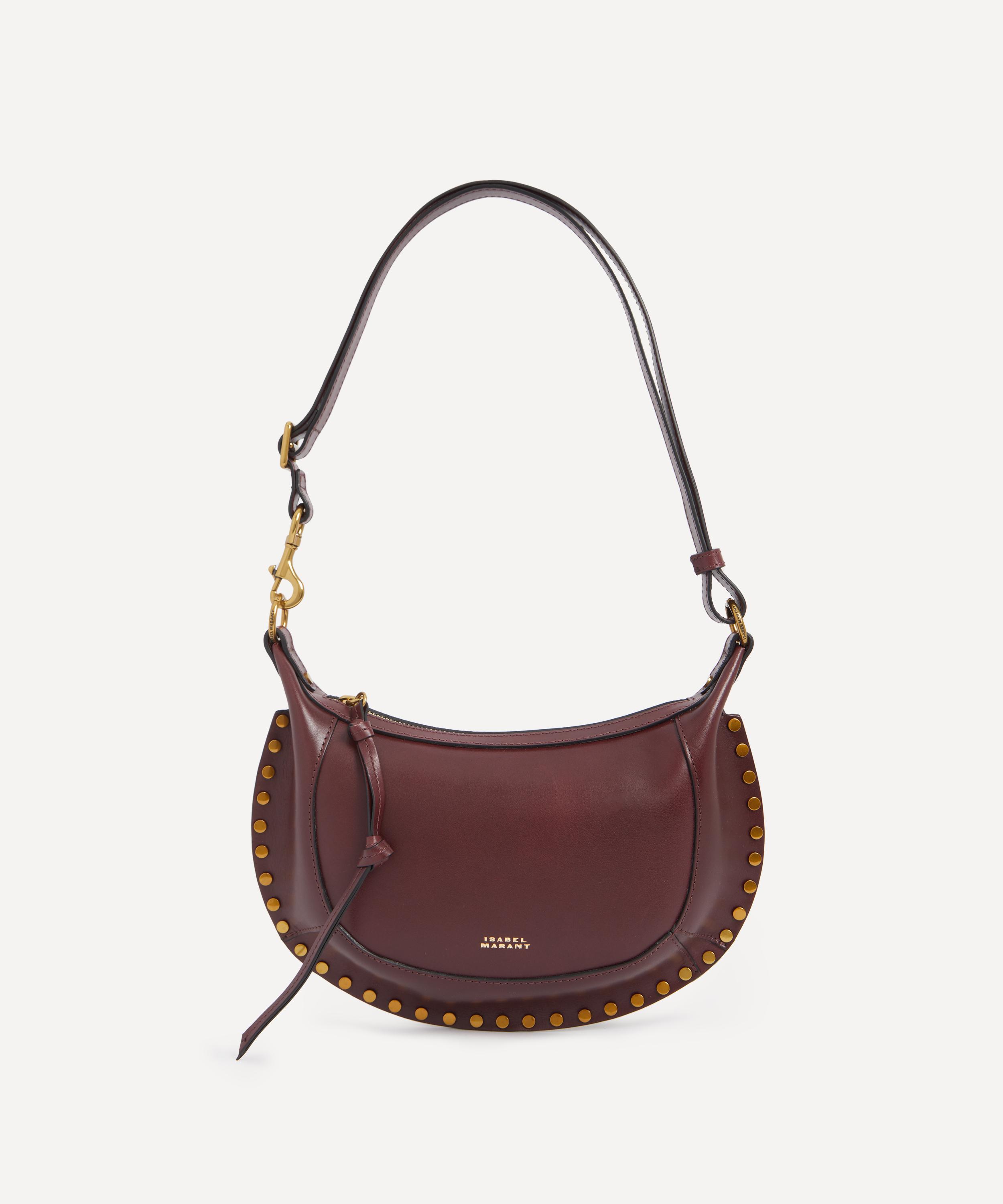 Isabel Marant - Oskan Moon Leather Shoulder Bag image number 0