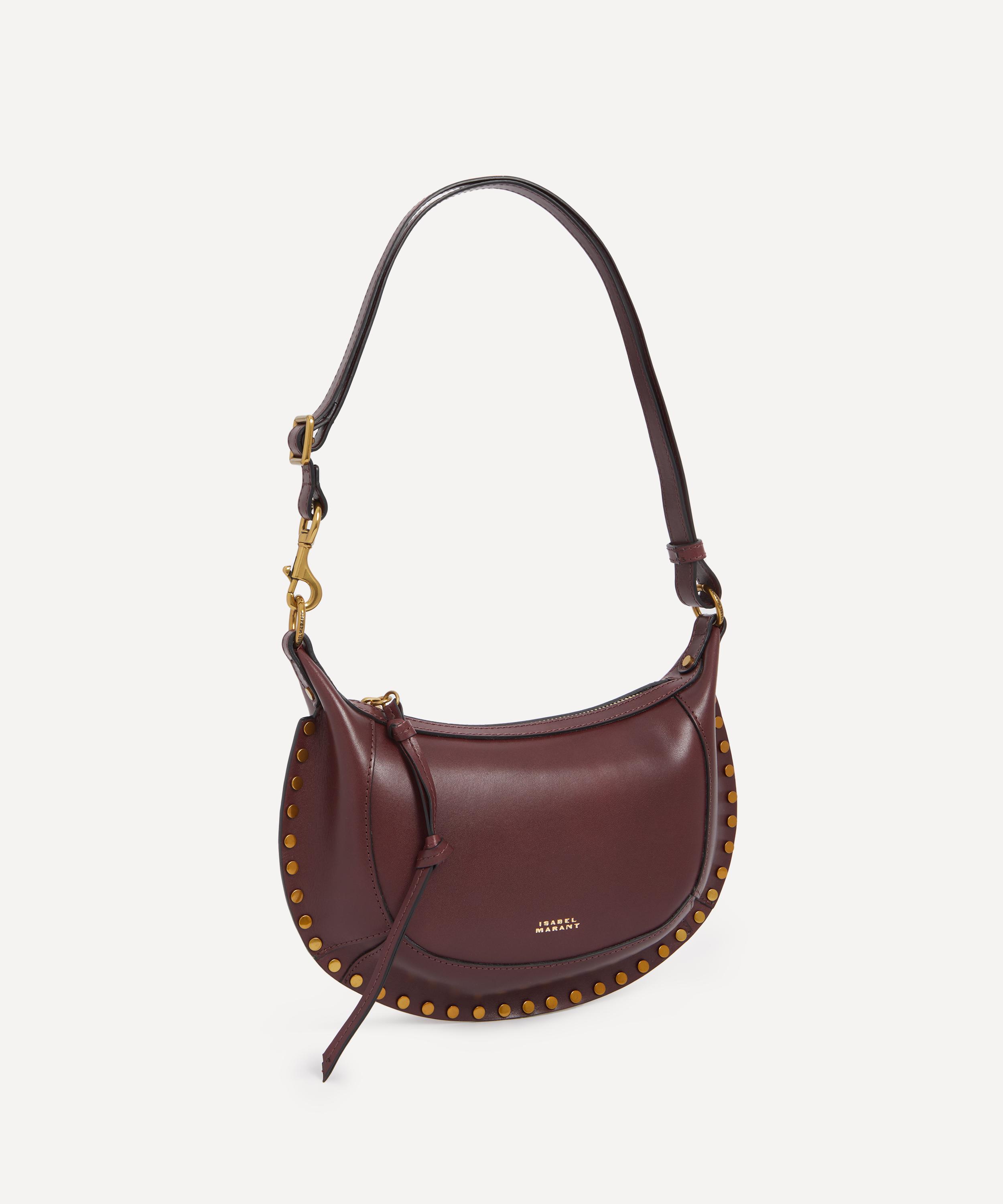Isabel Marant - Oskan Moon Leather Shoulder Bag image number 2