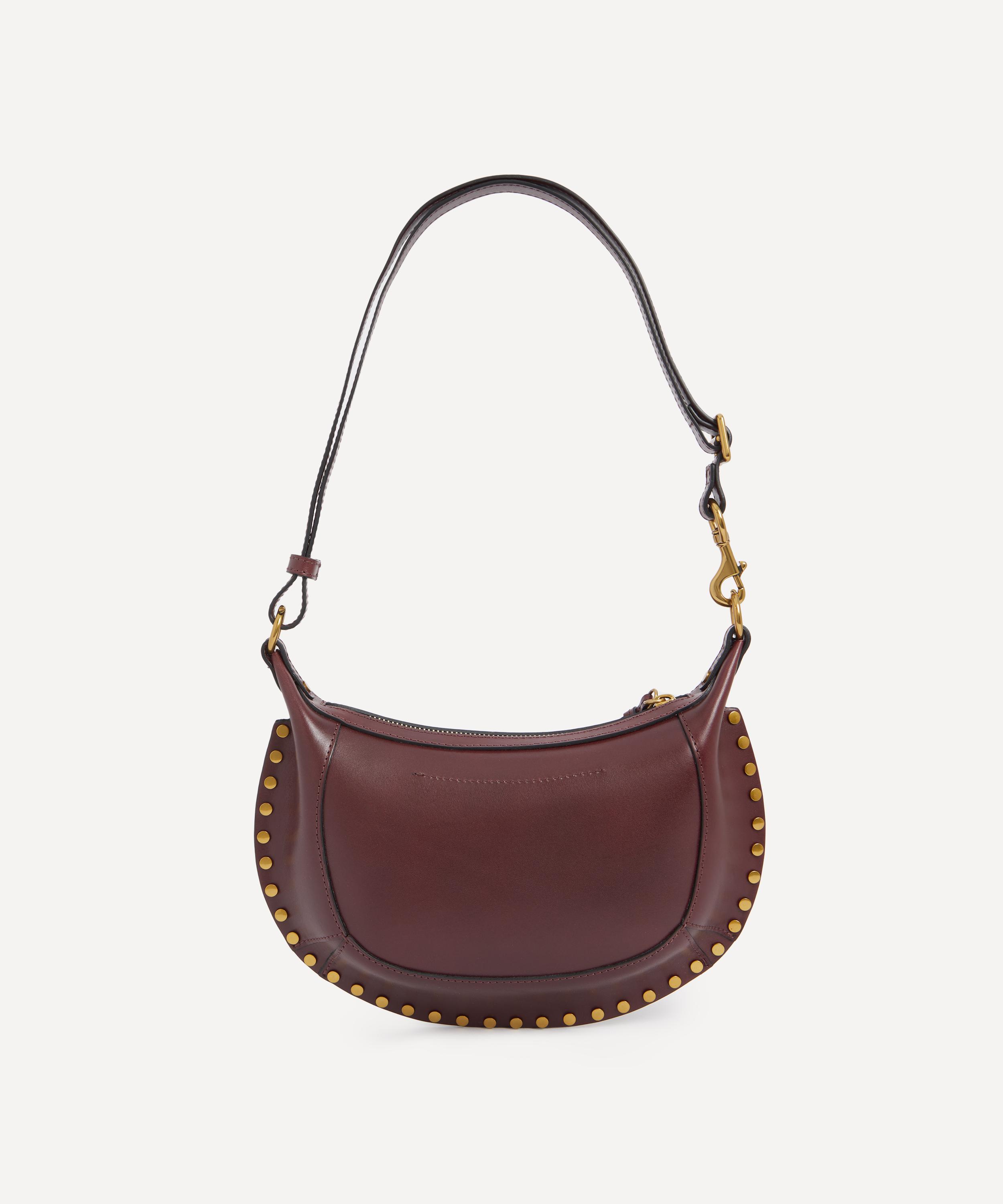 Isabel Marant - Oskan Moon Leather Shoulder Bag image number 3