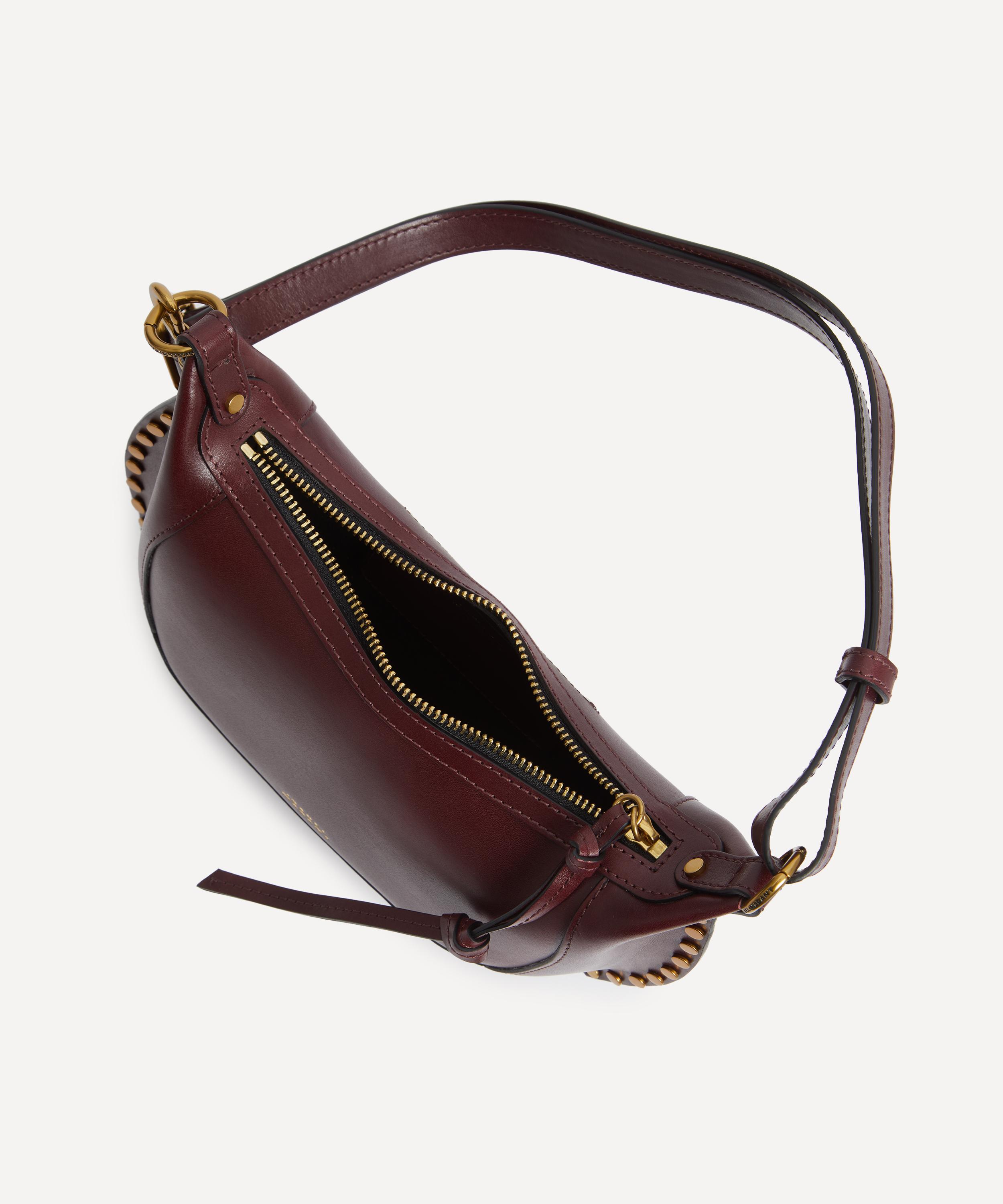 Isabel Marant - Oskan Moon Leather Shoulder Bag image number 5