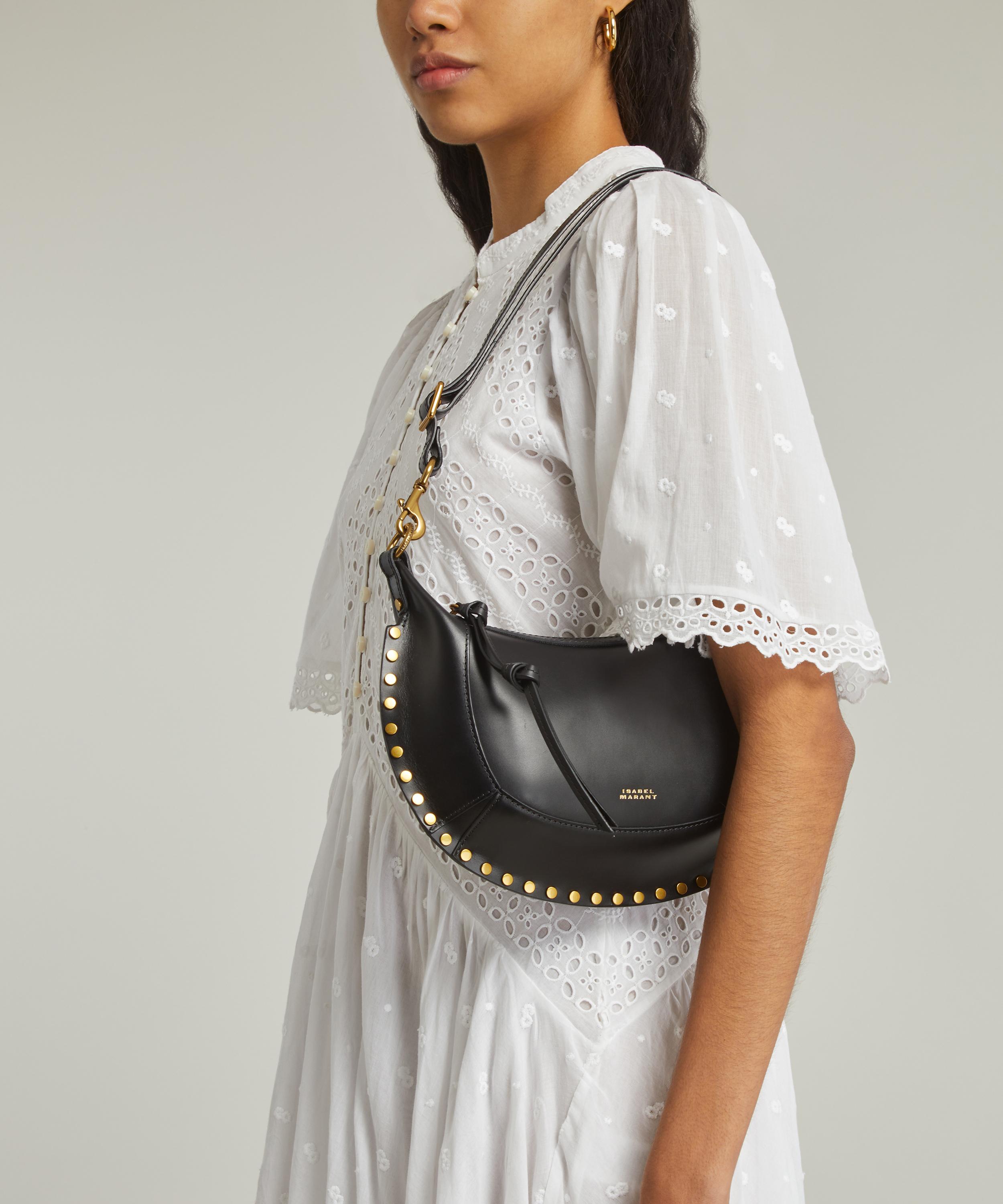 Isabel Marant - Oskan Moon Leather Shoulder Bag image number 1