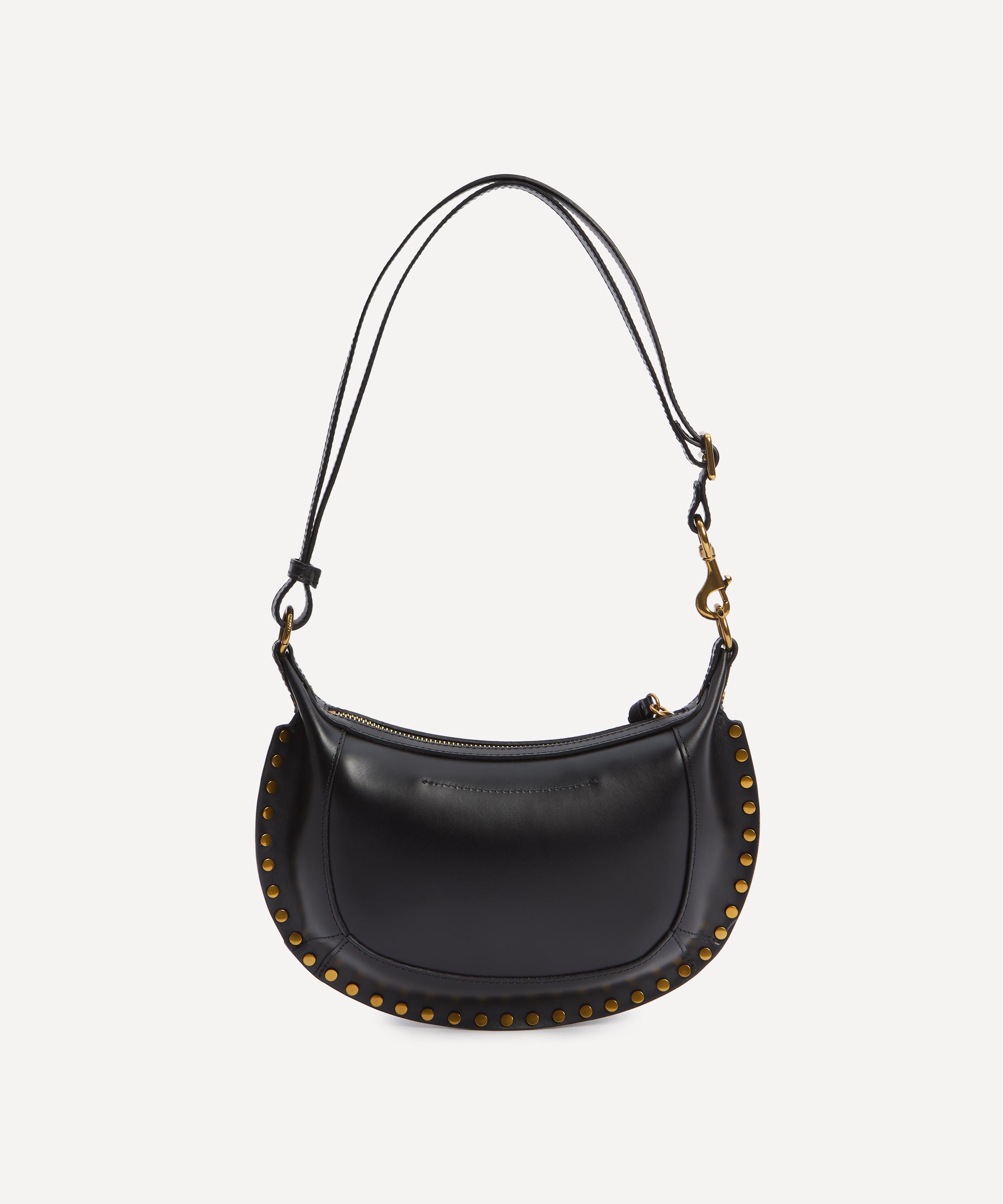 Isabel Marant - Oskan Moon Leather Shoulder Bag image number 3
