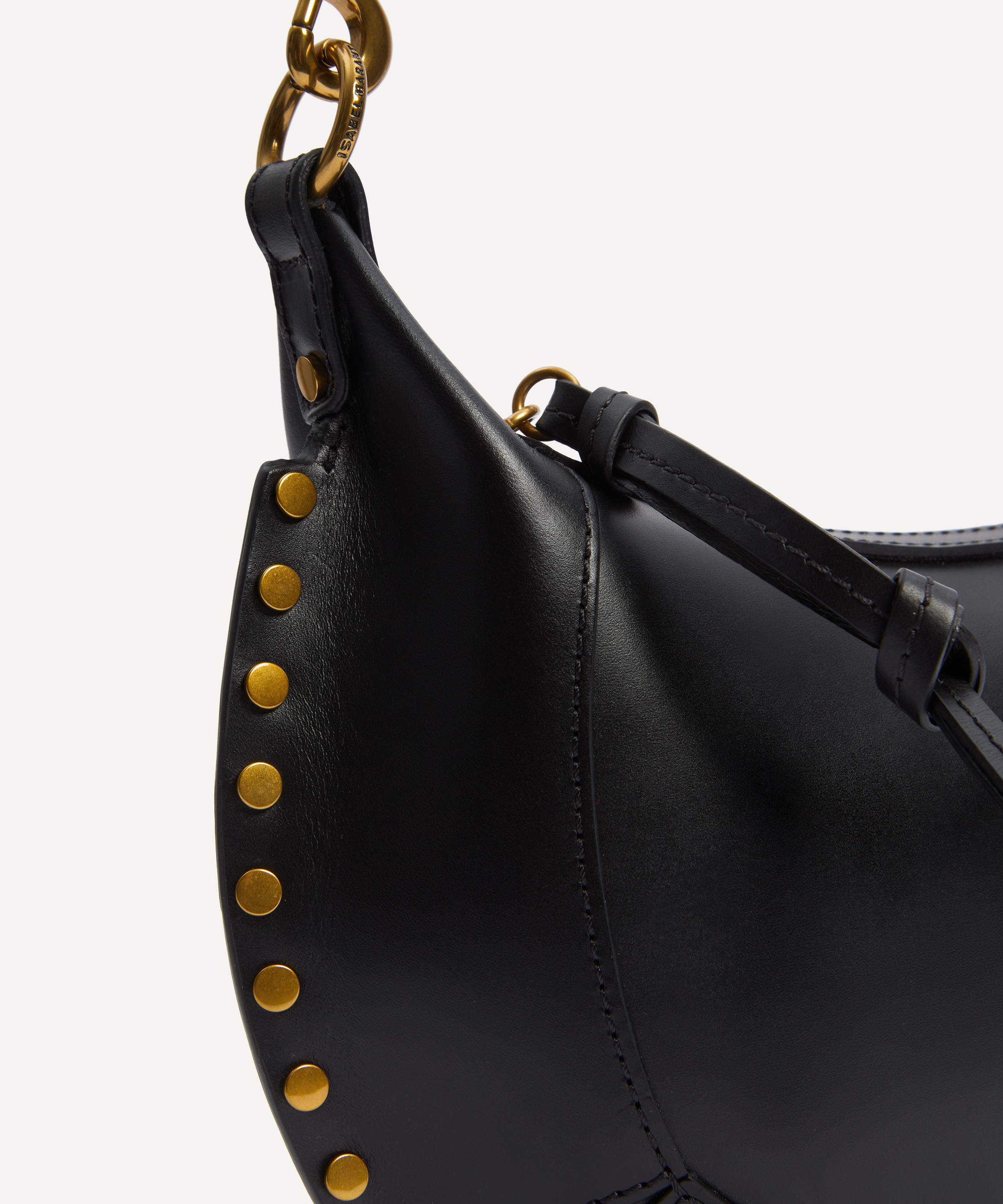 Isabel Marant - Oskan Moon Leather Shoulder Bag image number 4