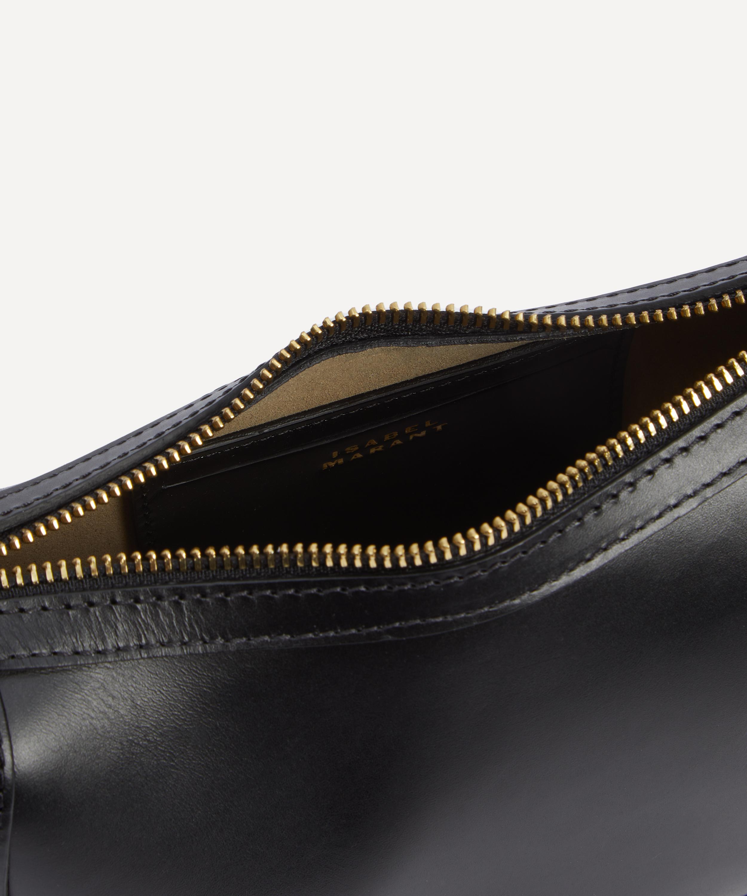 Isabel Marant - Oskan Moon Leather Shoulder Bag image number 5