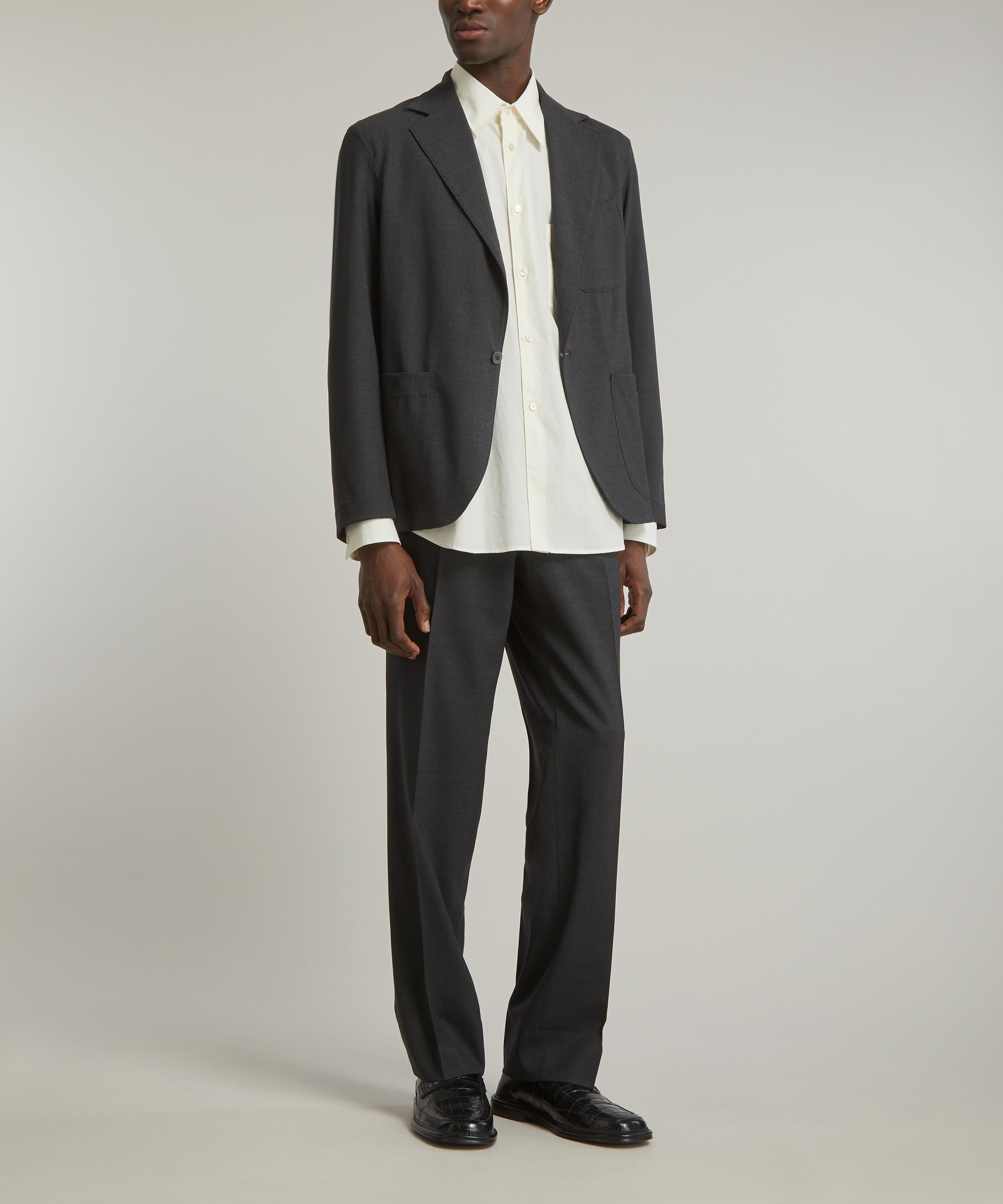 Stoffa - Single-Breasted Wool Shirt Jacket image number 1