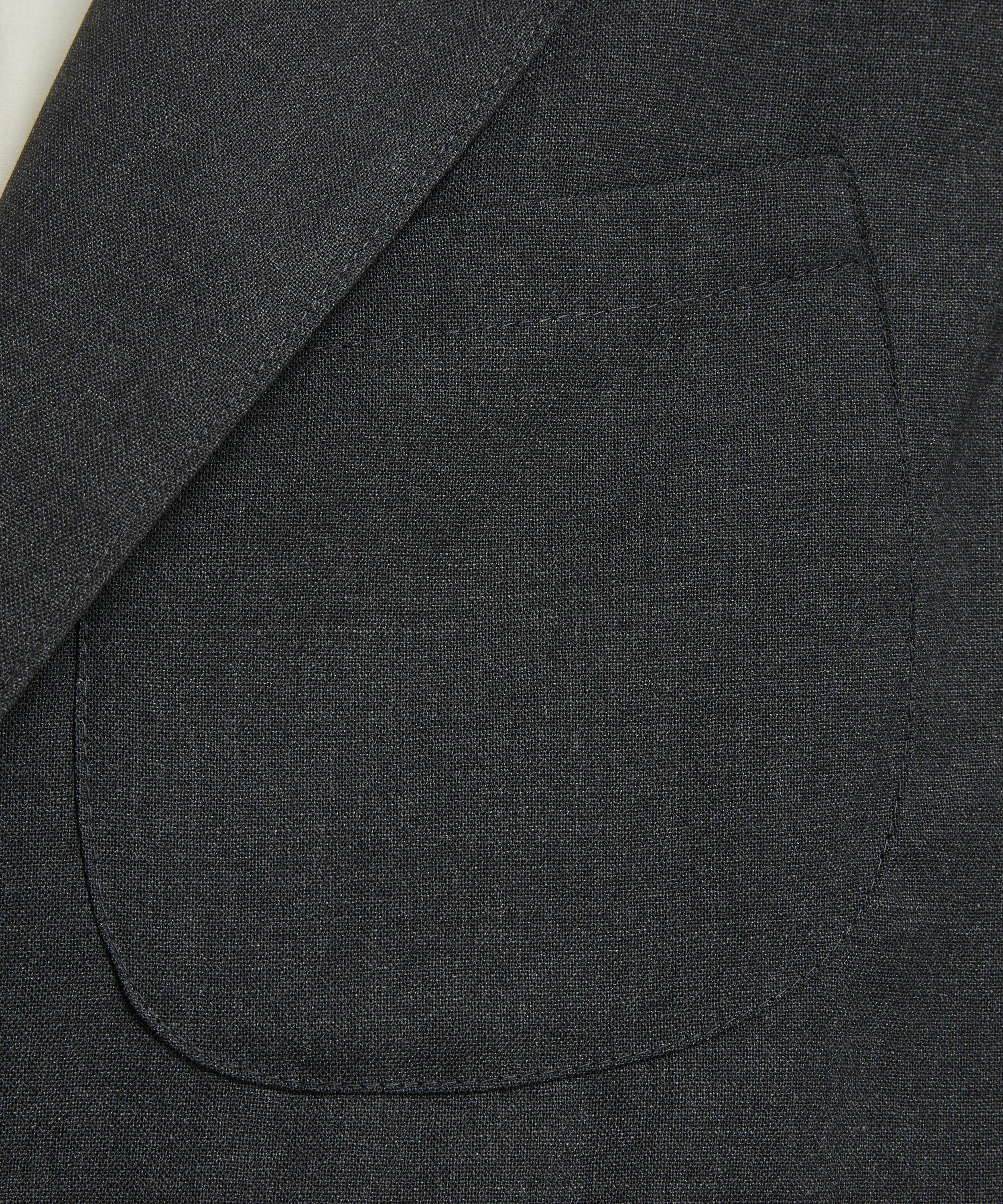 Stoffa - Single-Breasted Wool Shirt Jacket image number 4