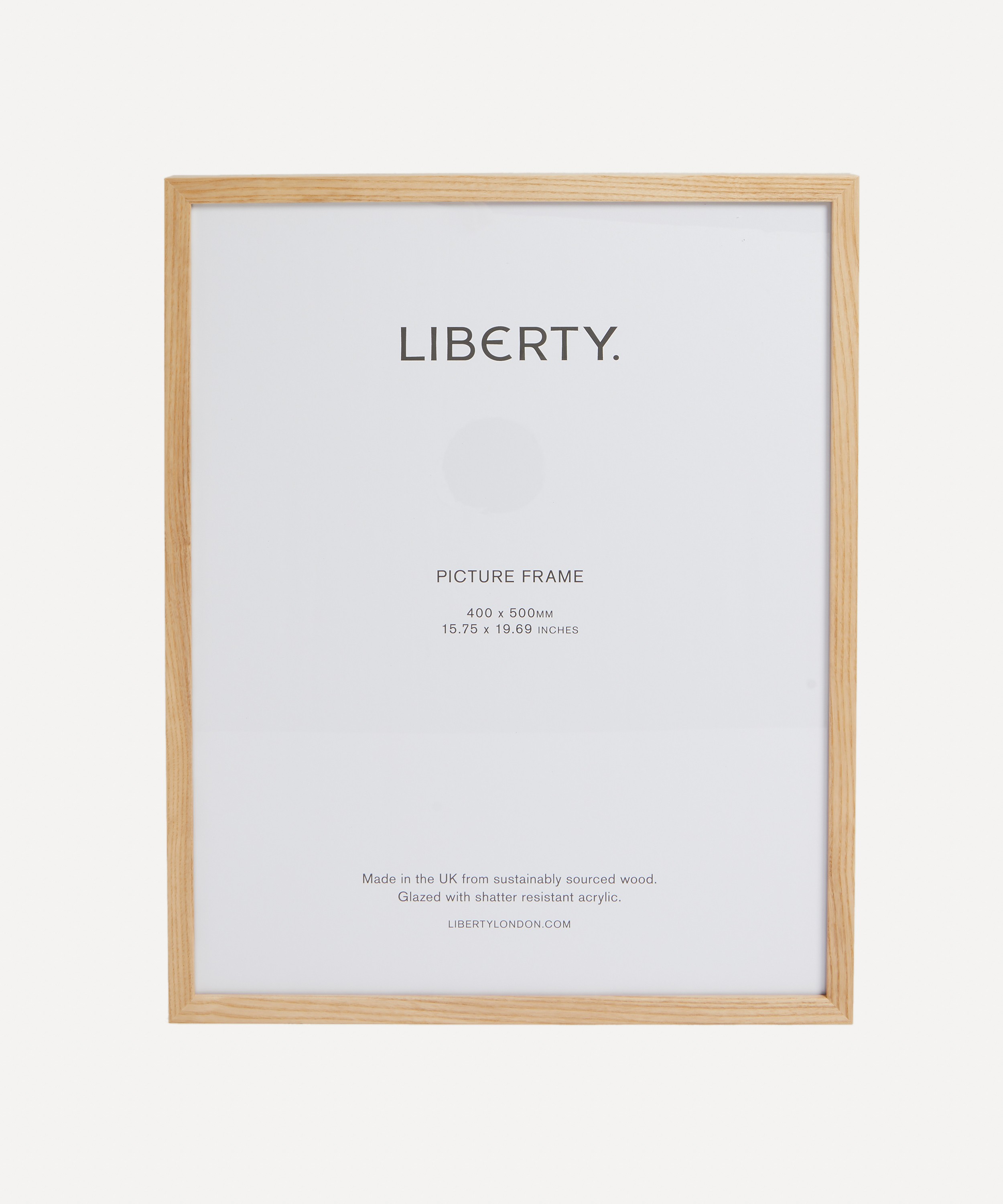 Liberty - Natural Solid Ash Wood Frame 40x50