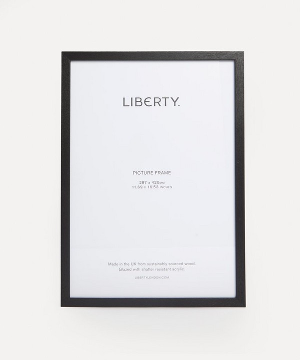 Liberty - Black Solid Ash Wood Frame A3 image number null