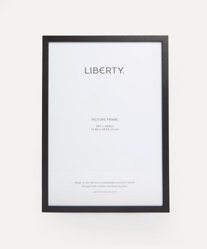 Liberty - Black Solid Ash Wood Frame A3 image number 0
