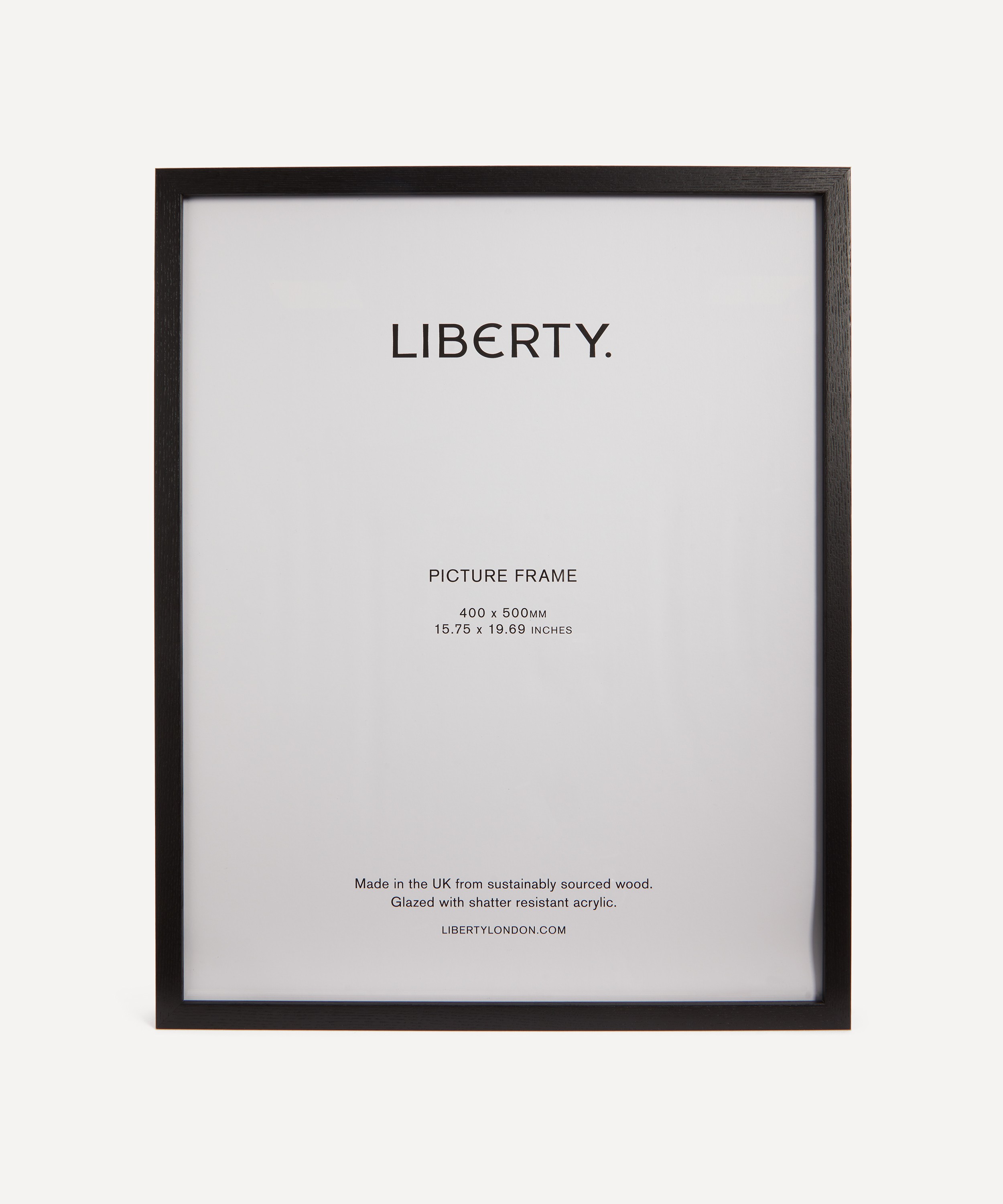 Liberty - Black Solid Ash Wood Frame 40x50 image number 0