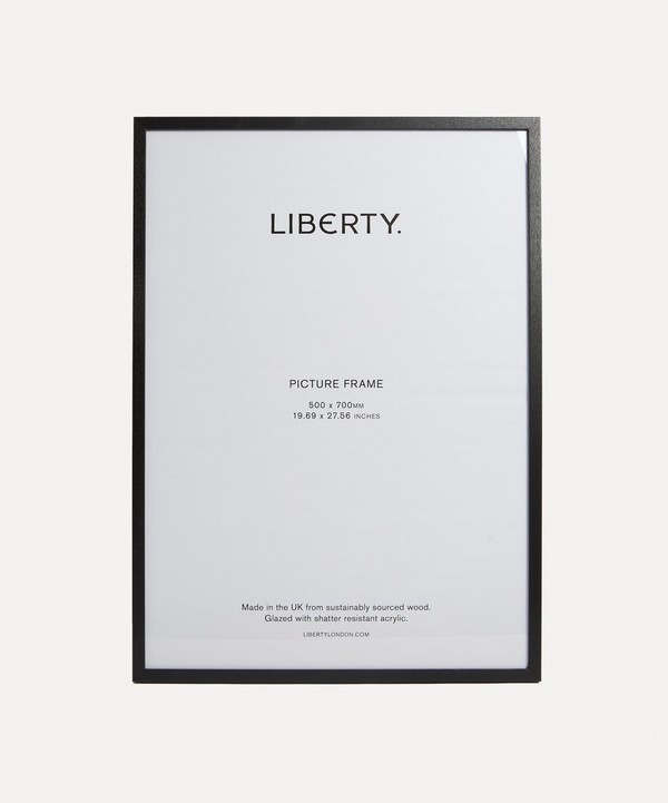 Liberty - Black Solid Ash Wood Frame 50x70
