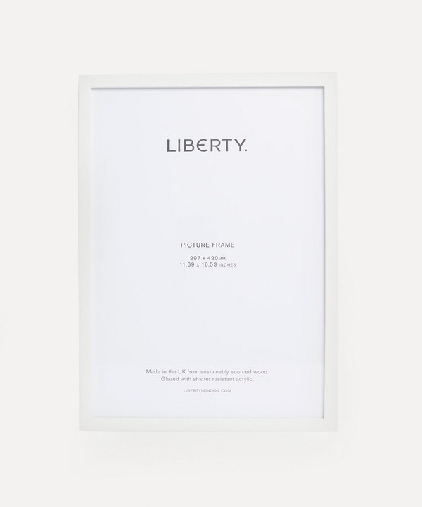 Liberty - White Solid Ash Wood Frame A3 image number null