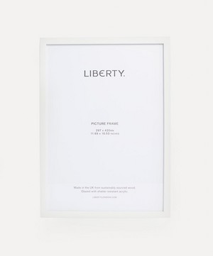 Liberty - White Solid Ash Wood Frame A3 image number 0