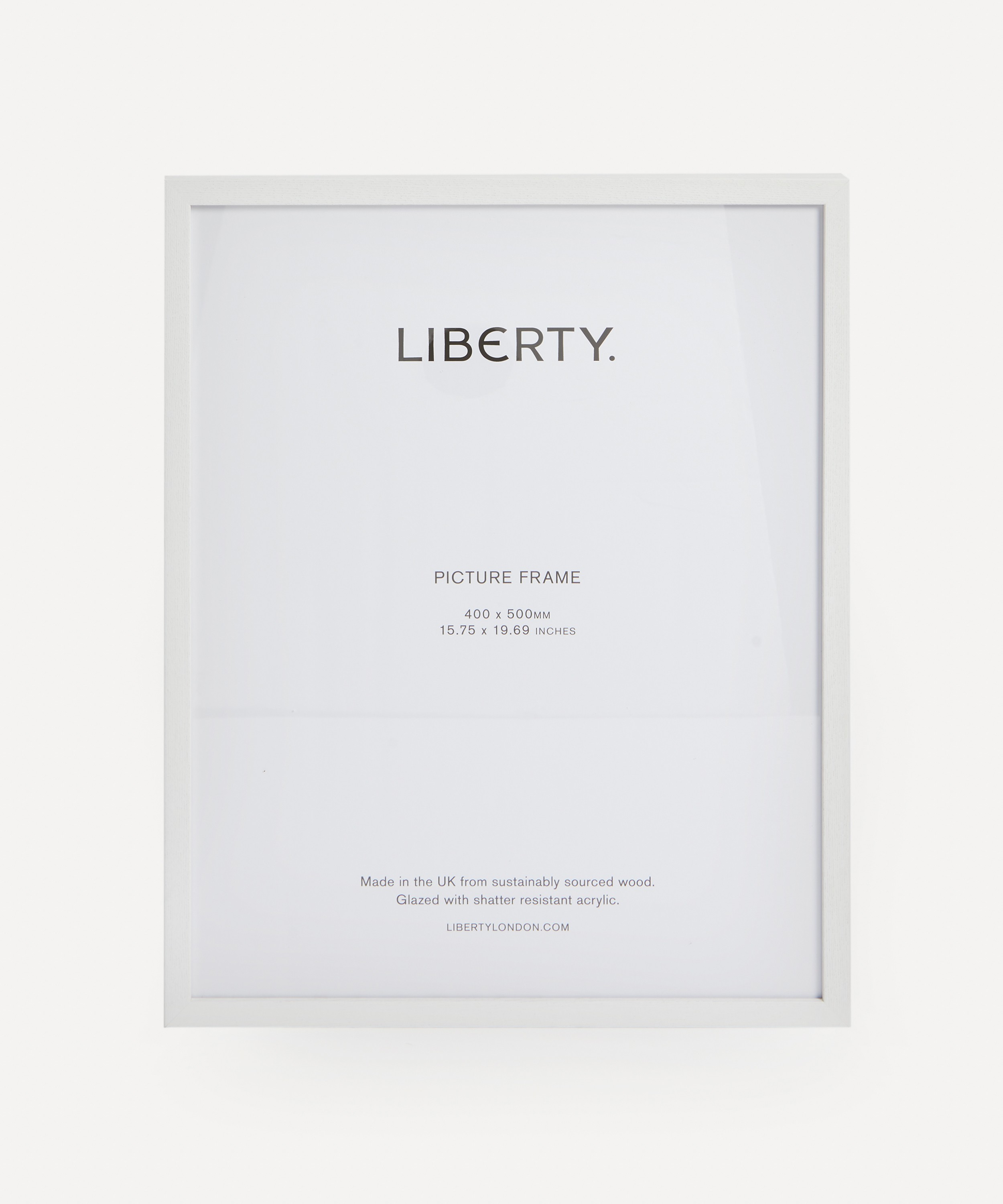 Liberty - White Solid Ash Wood Frame 40x50 image number 0