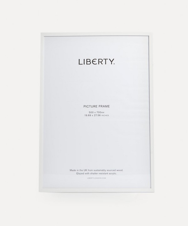 Liberty - White Solid Ash Wood Frame 50x70