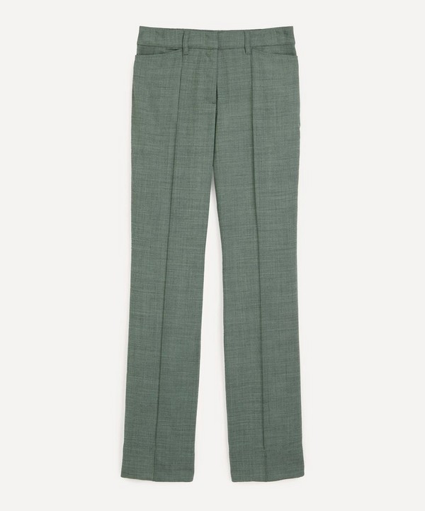 Stella McCartney - Wool Front Pleat Trousers image number null