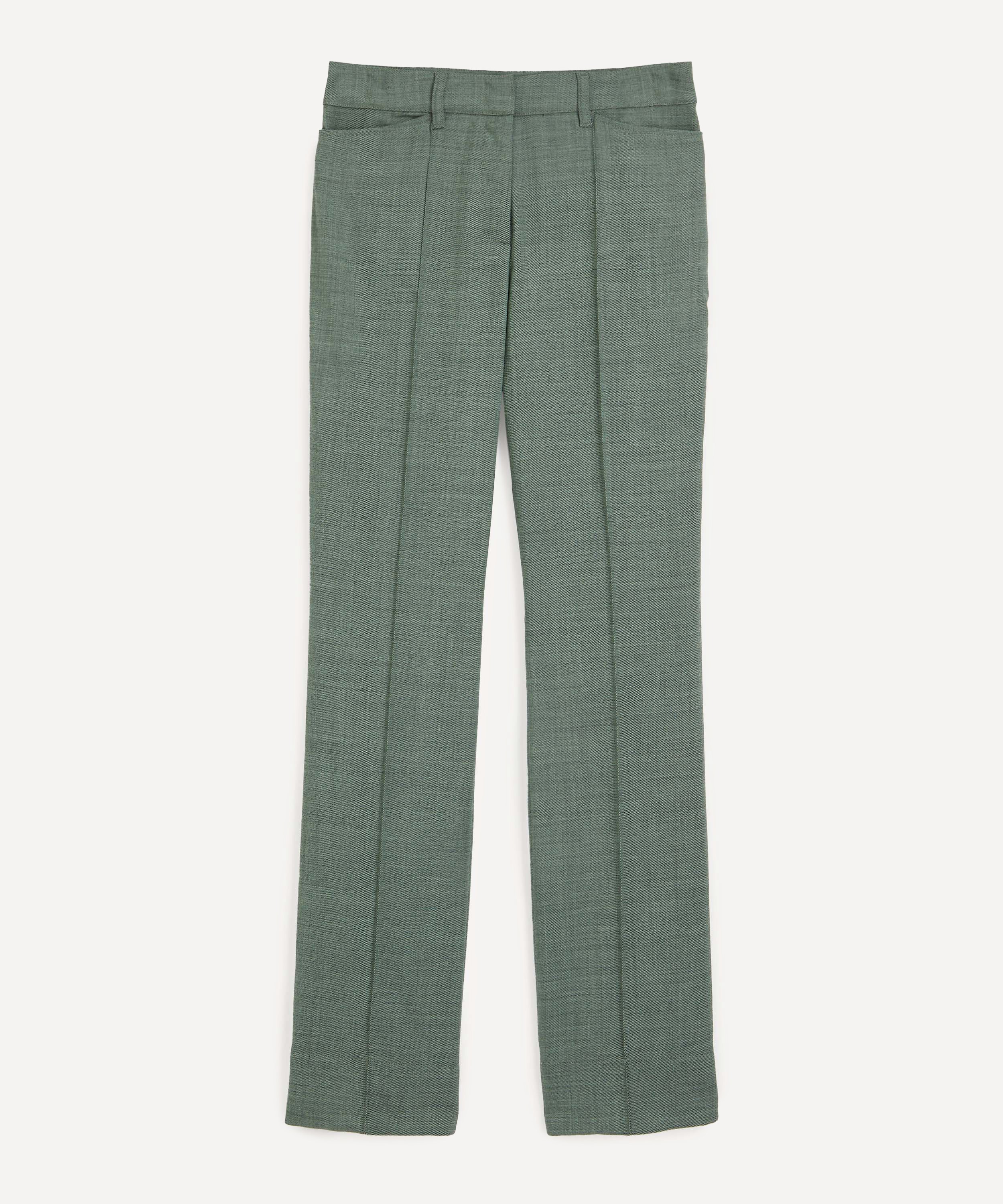 Stella McCartney - Wool Front Pleat Trousers image number 0