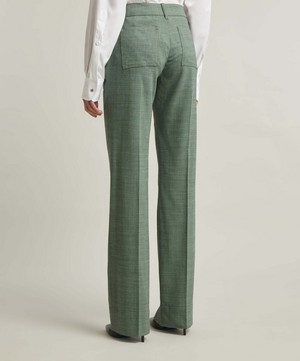 Stella McCartney - Wool Front Pleat Trousers image number 3