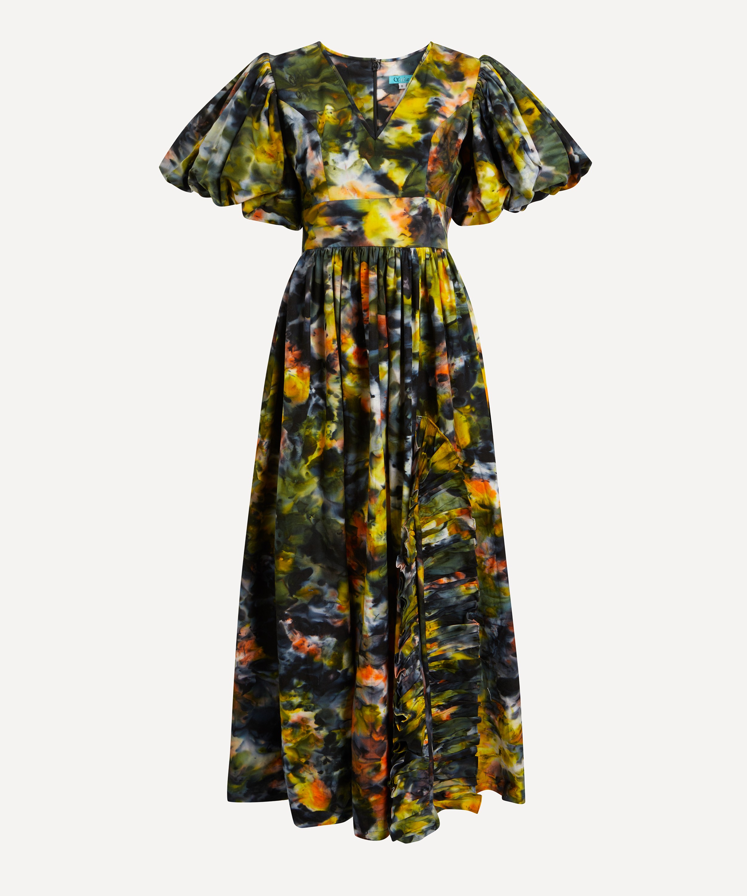Sika - Opal Puff-Sleeve Dress