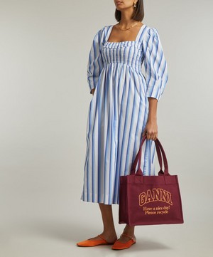 Ganni - Large Easy Shopper Cotton Bag image number 1