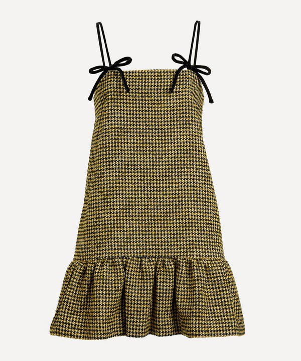 Ganni - Checkered Mini Dress image number null