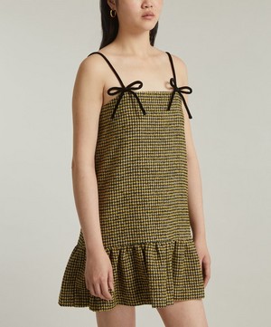 Ganni - Checkered Mini Dress image number 2