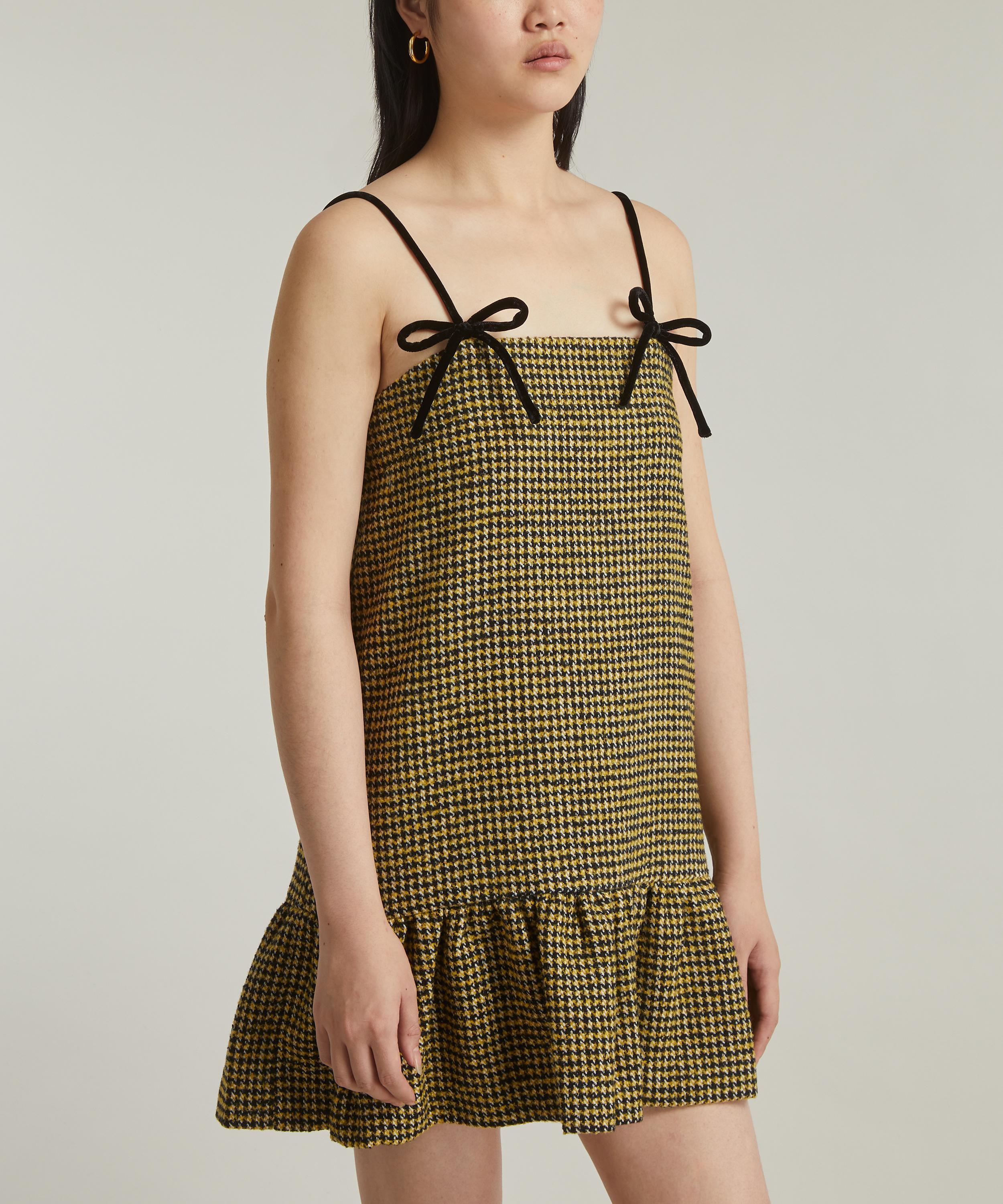 Uo checkered 2024 mini slip dress