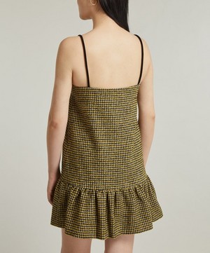 Ganni - Checkered Mini Dress image number 3